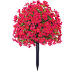 Ahlwo Outdoor/Indoor UV Resistant & Waterproof Artificial Flower Decor