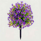 Ahlwo Outdoor/Indoor UV Resistant & Waterproof Artificial Flower Decor