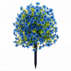 Ahlwo Outdoor/Indoor UV Resistant & Waterproof Artificial Flower Decor