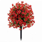 Ahlwo Outdoor/Indoor UV Resistant & Waterproof Artificial Flower Decor