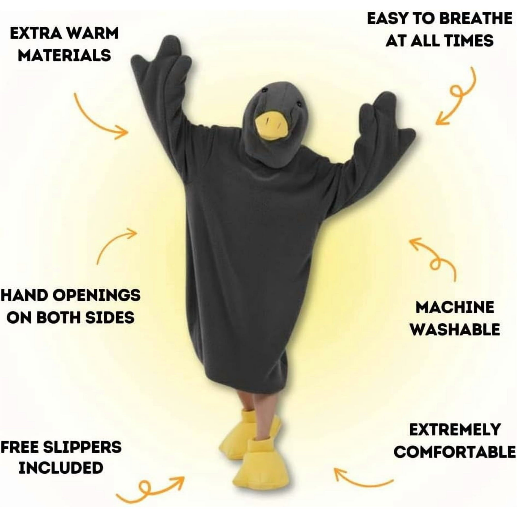 Snuggy Ducks Goose Blanket Hoodie