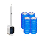 Keepholdly Hands-Free Flip-Top Disposable Toilet Brush
