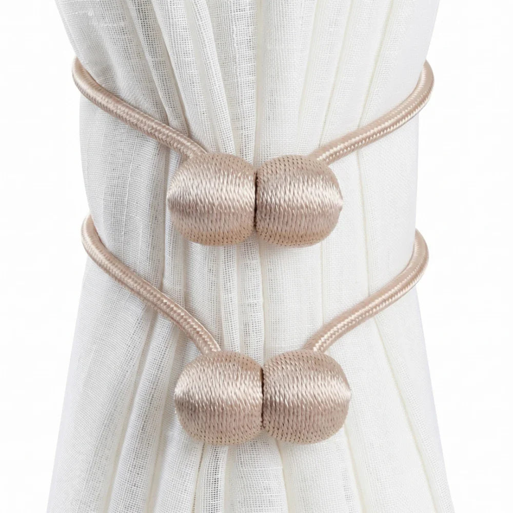 Omilora Corette Woven Magnetic Tiebacks ( 2pcs )
