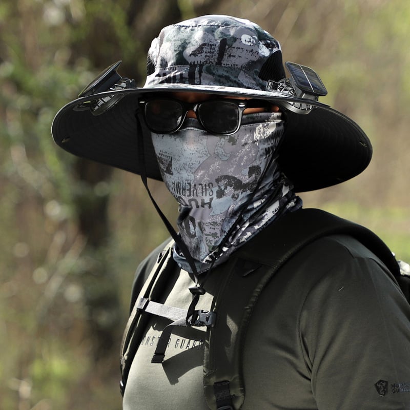 ShopPaya Solar Fan Hat