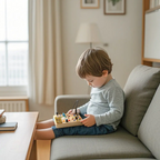 Montessori Wooden LED Busy Switch Board