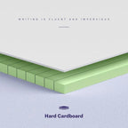 Prefermight Office Pop! Wide Legal Pad – Colorful, Landscape, Double Ruling, 30 Easy‑Tear Sheets