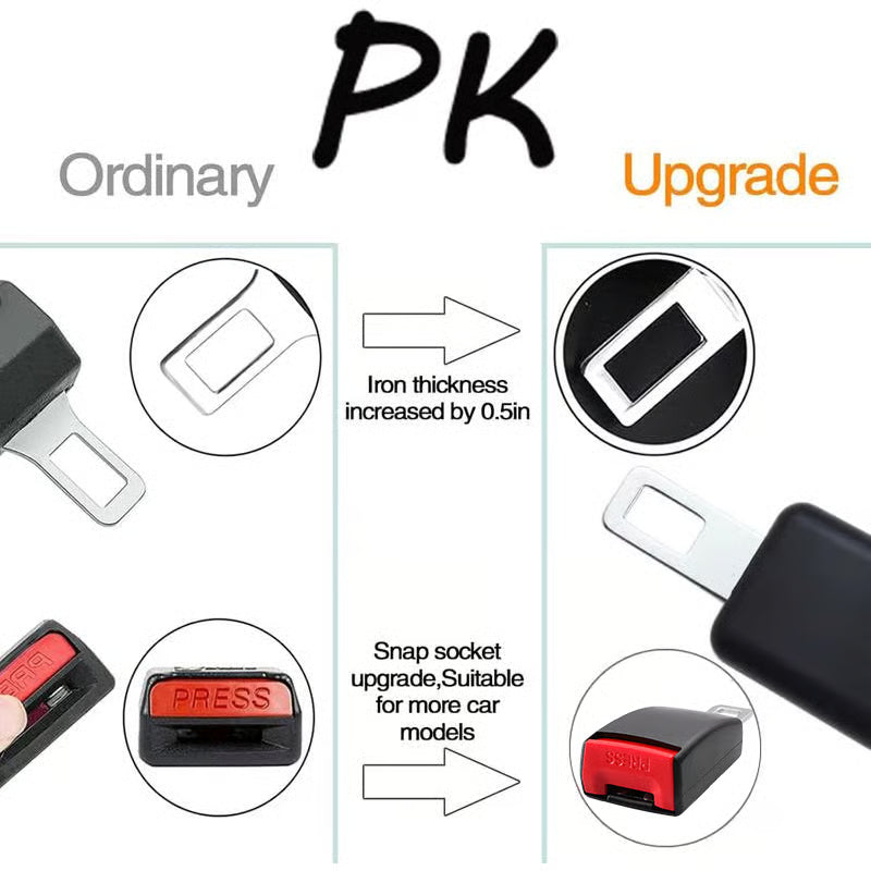 Last Day Promotion!🔥🎉Car Belt Buckle Extension Seat Belt Clips