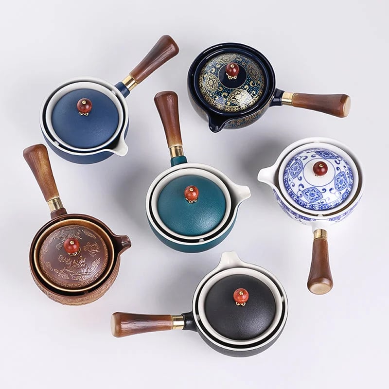 Boothcosly 360° Rotation Tea Maker