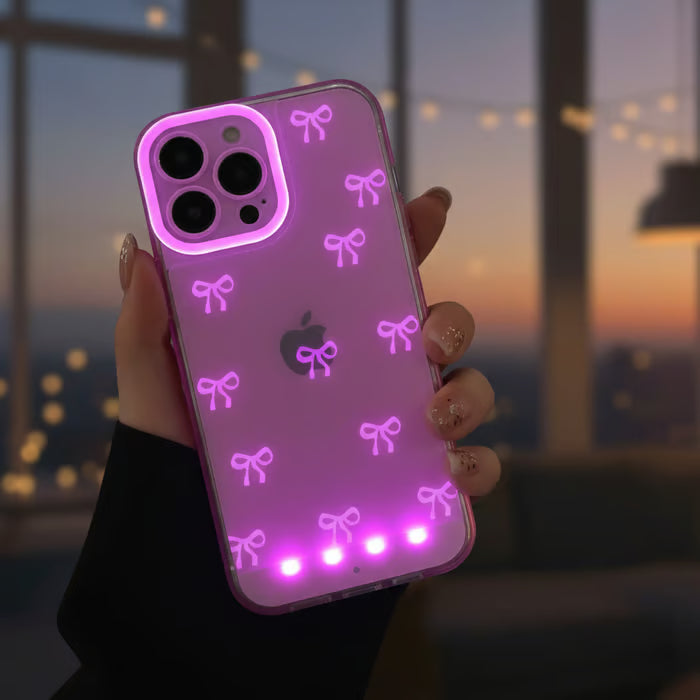 (🎁Last Day 49% OFF)📱Vibrant LED Bowknot Phone Case