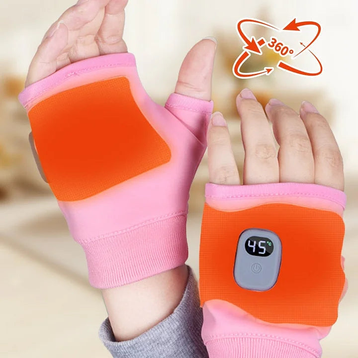 (🌲Early Christmas Sale- 49% OFF) USB Adjustable heating gloves with digital display