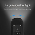 Holiisummer Bike Electronic Horn with Large Range Floodlight