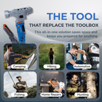 60 Tools - 18 In 1 Multifunctional Wrench Hammer