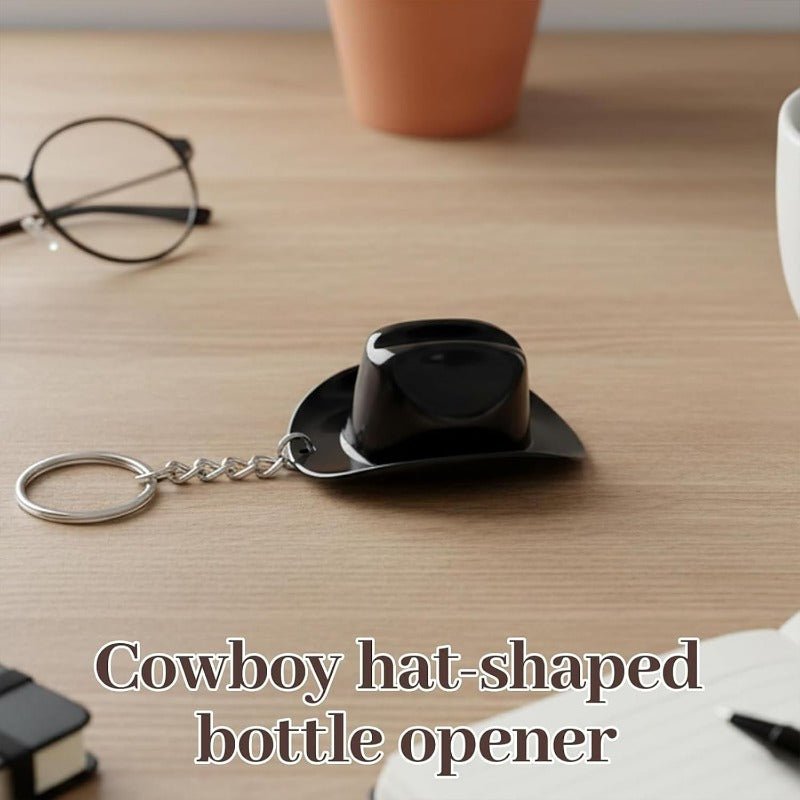 Cartivra Cowboy Hat Keychain Opener