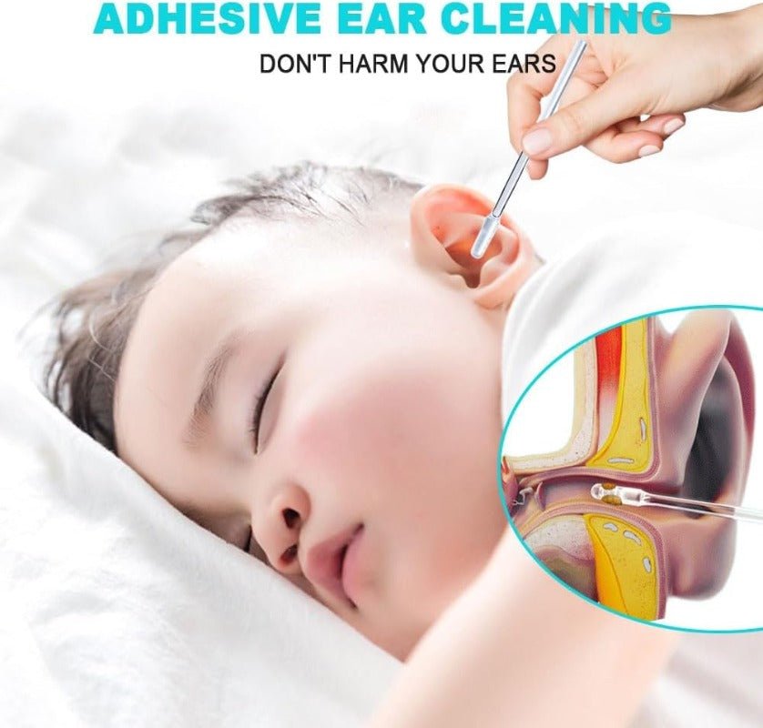 Cartivra Reusable Sticky Ear Swabs