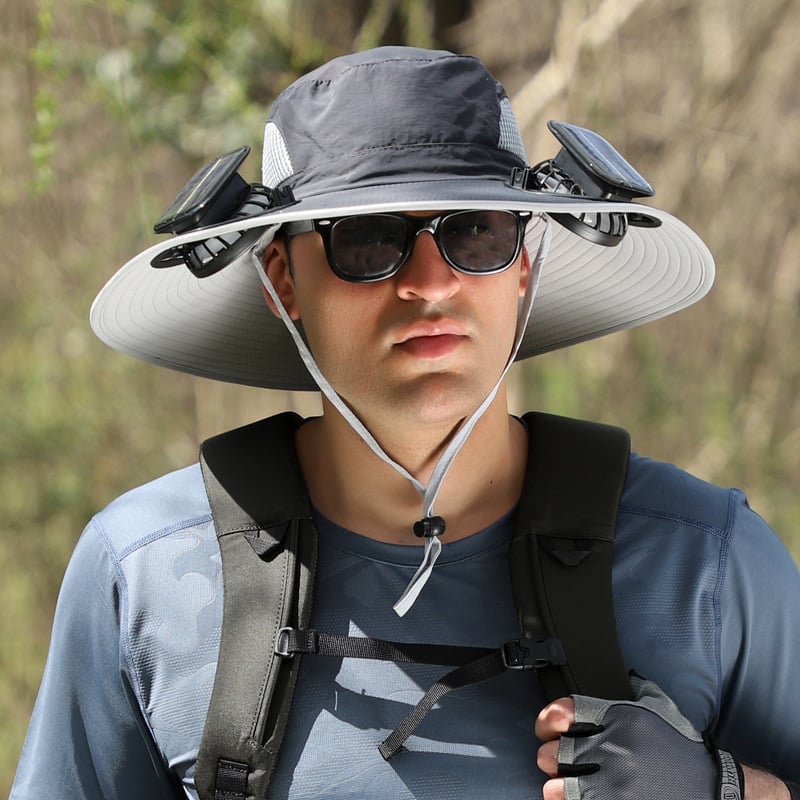 ShopPaya Solar Fan Hat
