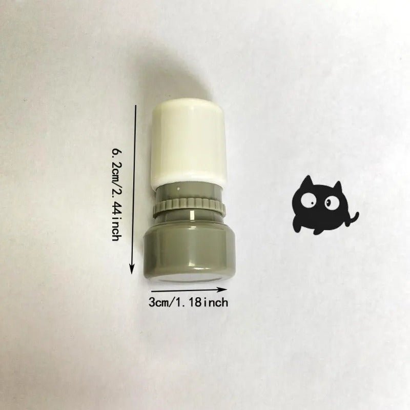 Celery Pets Self-Inking Mini Cat Stamps
