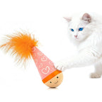 Celery Pets Wooden Wobble Cat Toy