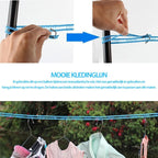 Culminatew Portable Clothesline for Outdoor & Home