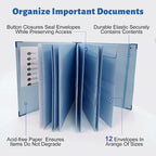 Shoplarke Accordion Organizer Folio