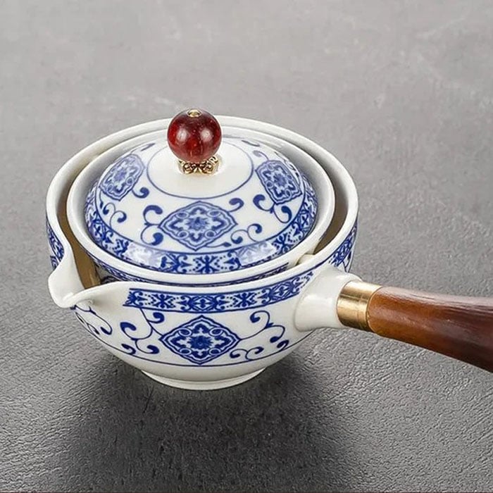 Boothcosly 360° Rotation Tea Maker