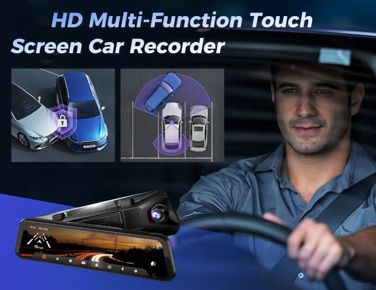 HD Multi-Function Touch Screen Car Recorder