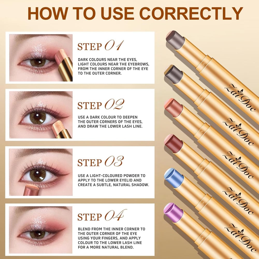 Meantallie 3 Color Eyeshadow Stick