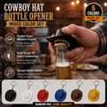 Cartivra Cowboy Hat Keychain Opener