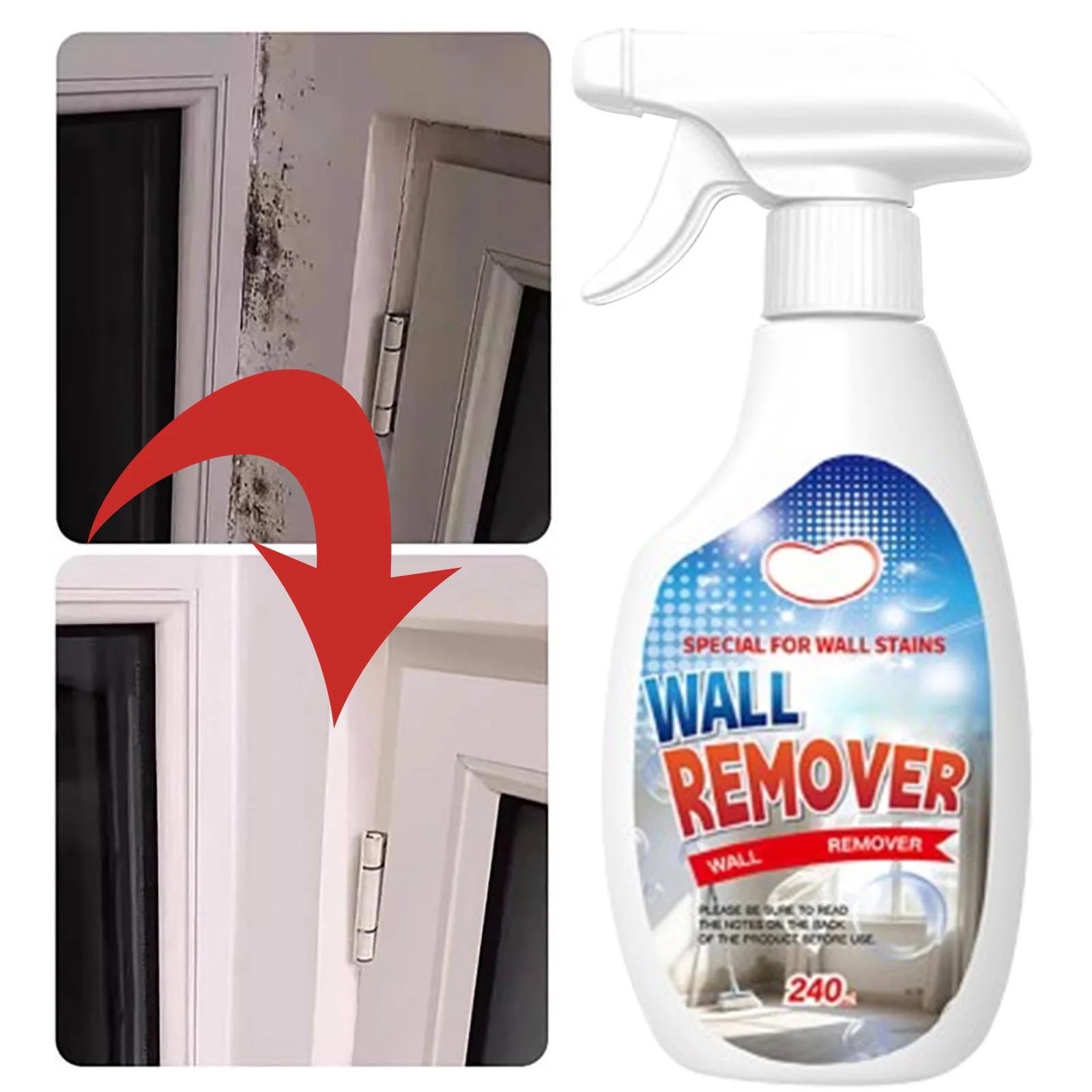 Fast Acting Anti-Mold Wall Cleaner Spray