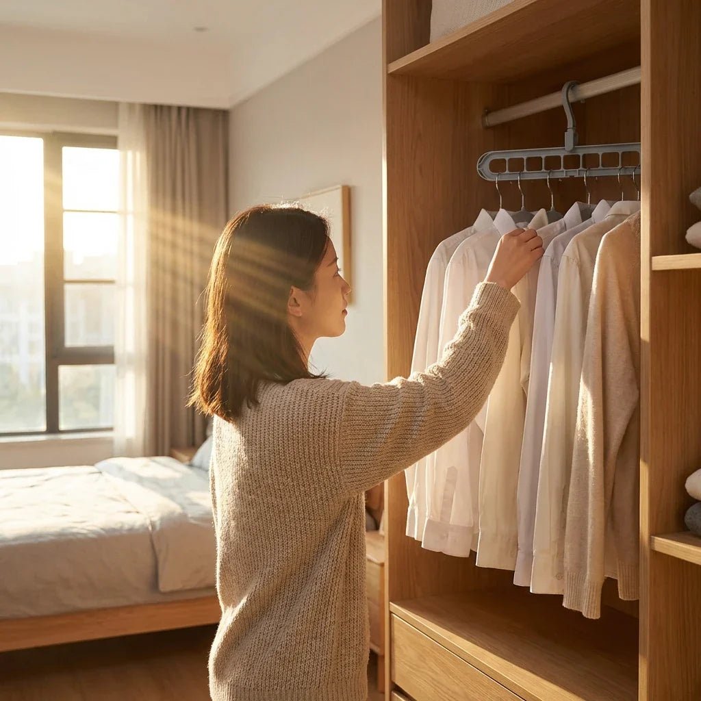 Domisana SpaceLift Closet Hanger System (3-Pack)