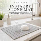 Domisana InstaDry Stone Drying Mat – Super Absorbent Foldable Diatomite Drying Mat 2