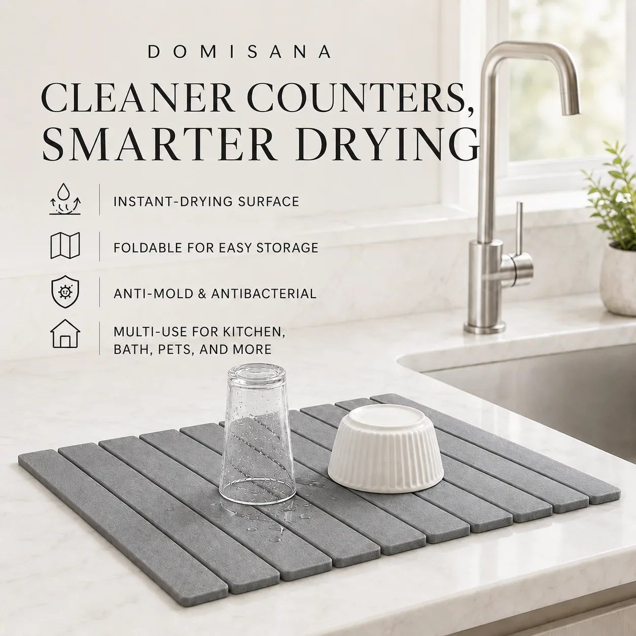Domisana The InstaDry Stone Mat