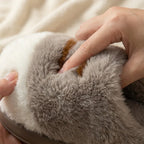 Domisana Cat Paw Plush Slippers