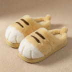 Domisana Cat Paw Plush Slippers