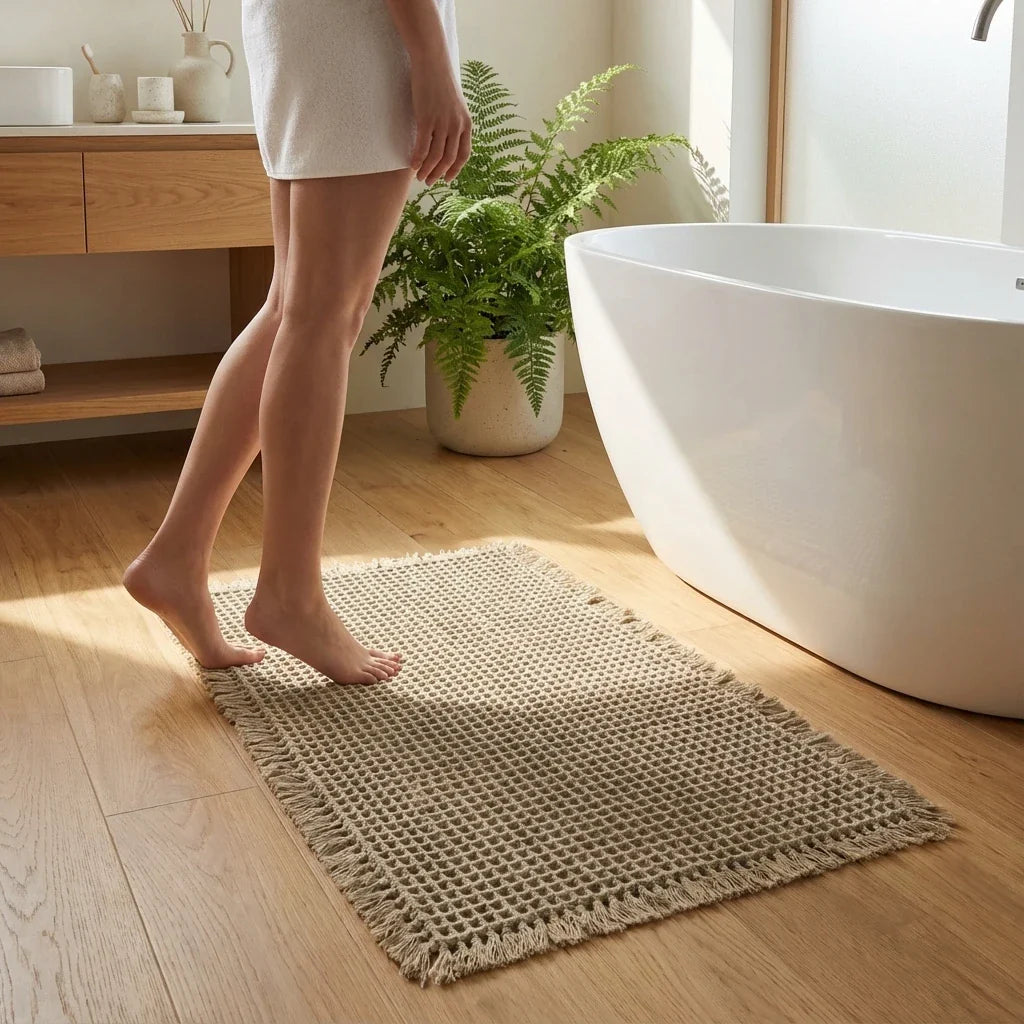 Domisana QuickDry Waffle Bath Mat