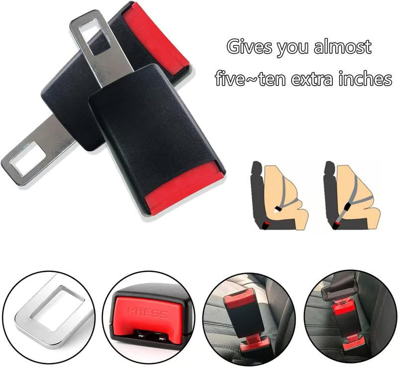 Last Day Promotion!🔥🎉Car Belt Buckle Extension Seat Belt Clips