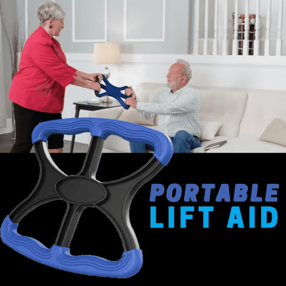 Elderlyfy Standing Aid and Handicap Bar with No-Slip Grip Handles