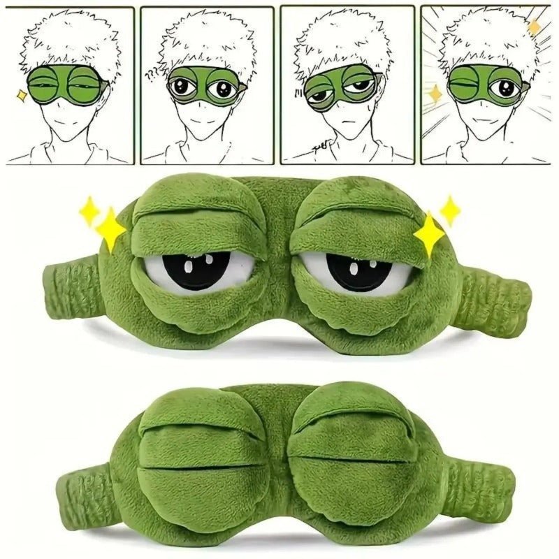 Everyneeding Funny 3D Frog Sleep Mask