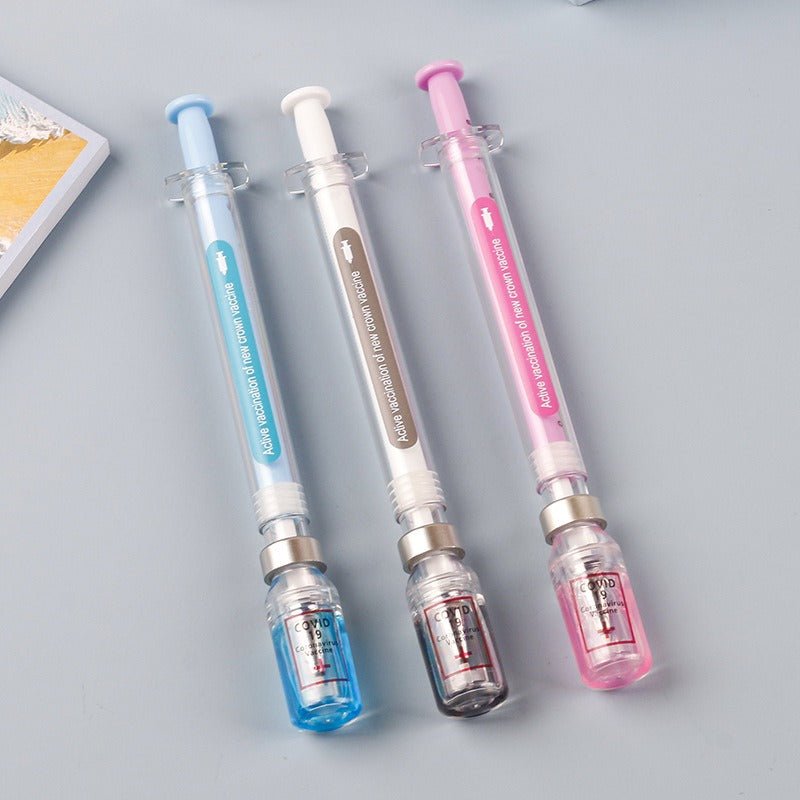 Everyneeding Syringe Shape Gel Pens