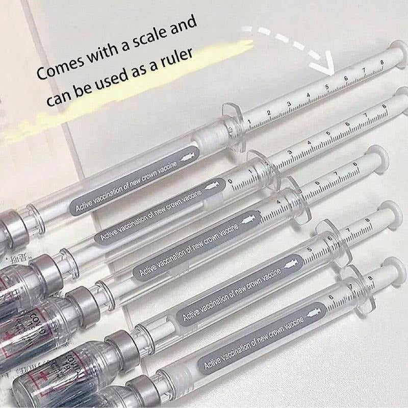 Everyneeding Syringe Shape Gel Pens