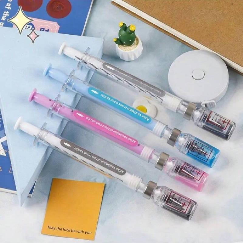 Everyneeding Syringe Shape Gel Pens