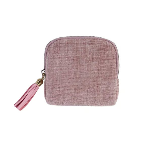 Jewelry Zippered Pocket Case Travel Jewelry Bag Portable Organizer