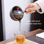 Boothcosly 360° Rotation Tea Maker