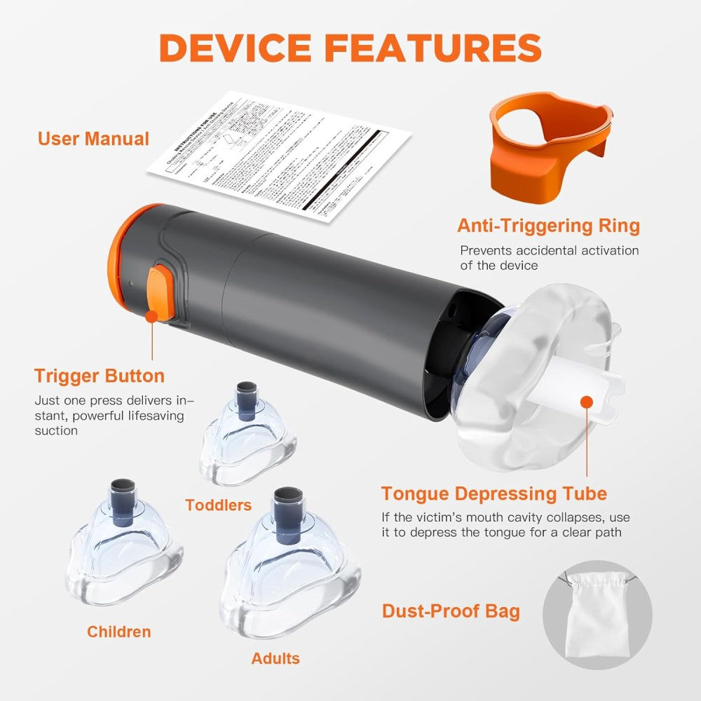VacSave Emergency Anti Choking Device