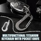 (🔥Early Christmas Sale- 49% OFF) Multifunctional Titanium Alloy Keychain