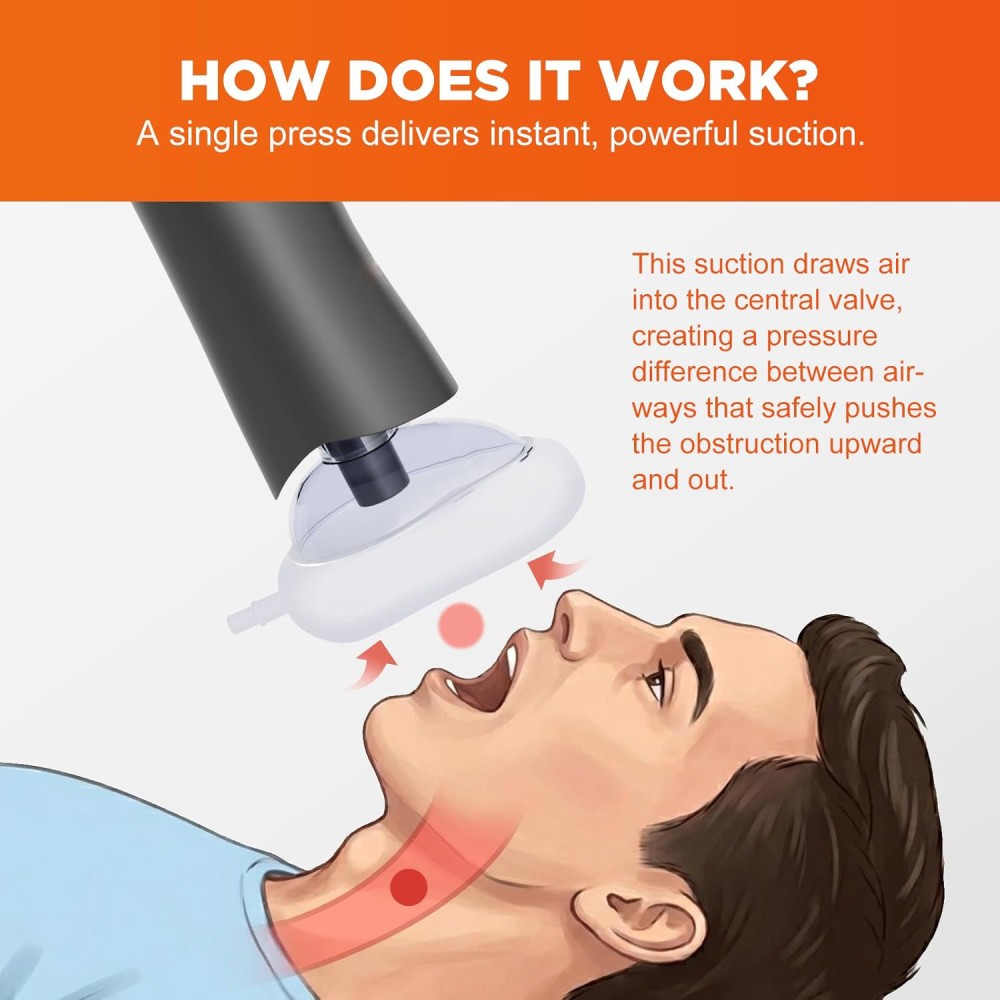 VacSave Emergency Anti Choking Device