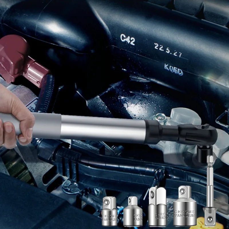Hardvoro Heavy Duty Wrench Extension Bar – Torque Booster for Tight Spaces
