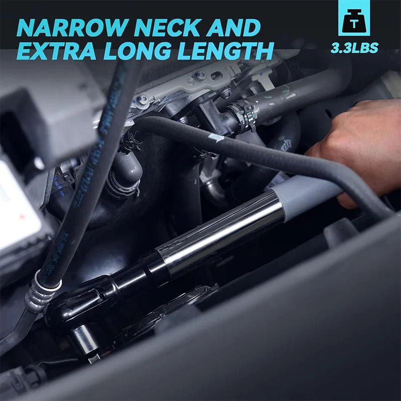 Hardvoro Heavy Duty Wrench Extension Bar – Torque Booster for Tight Spaces