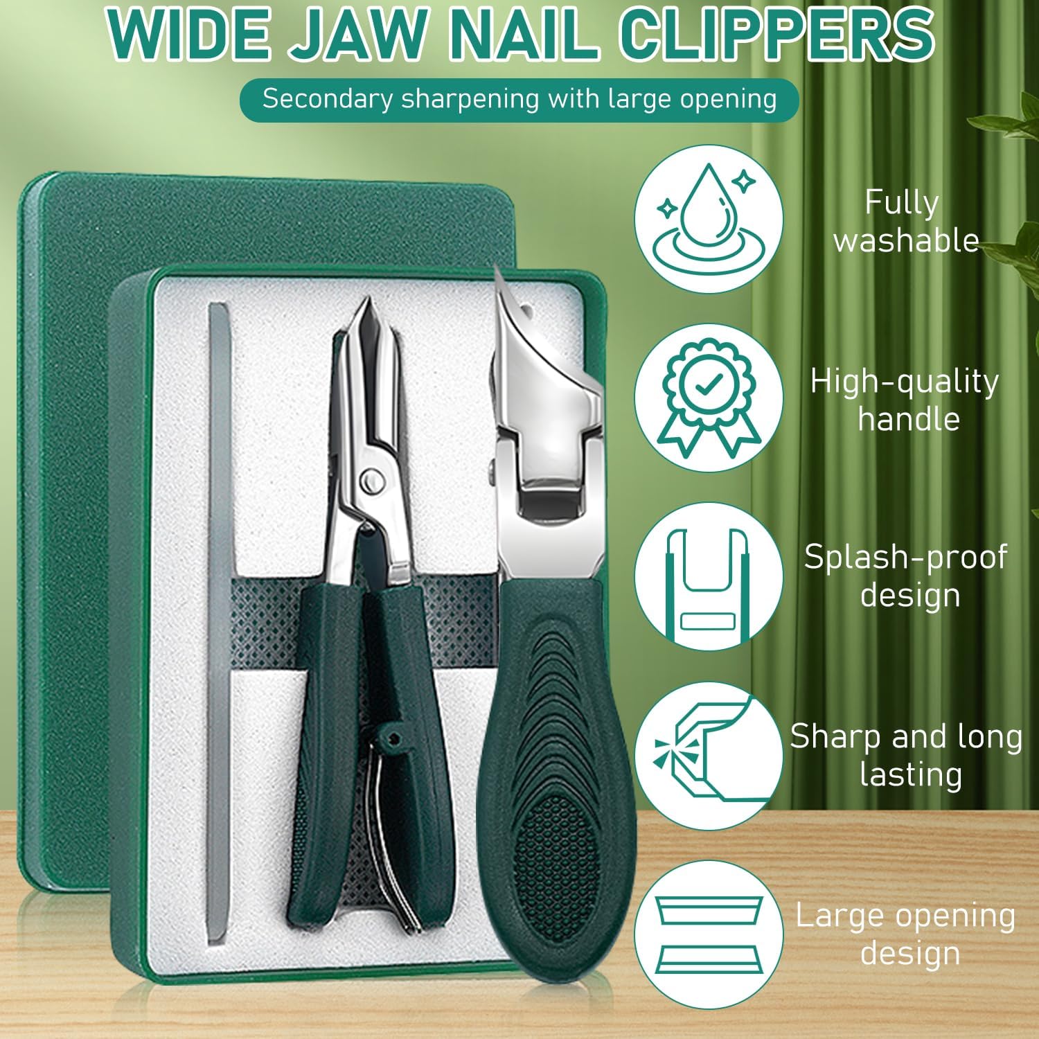 Hpsgoods Eagle Beak Beveled Nail Clippers