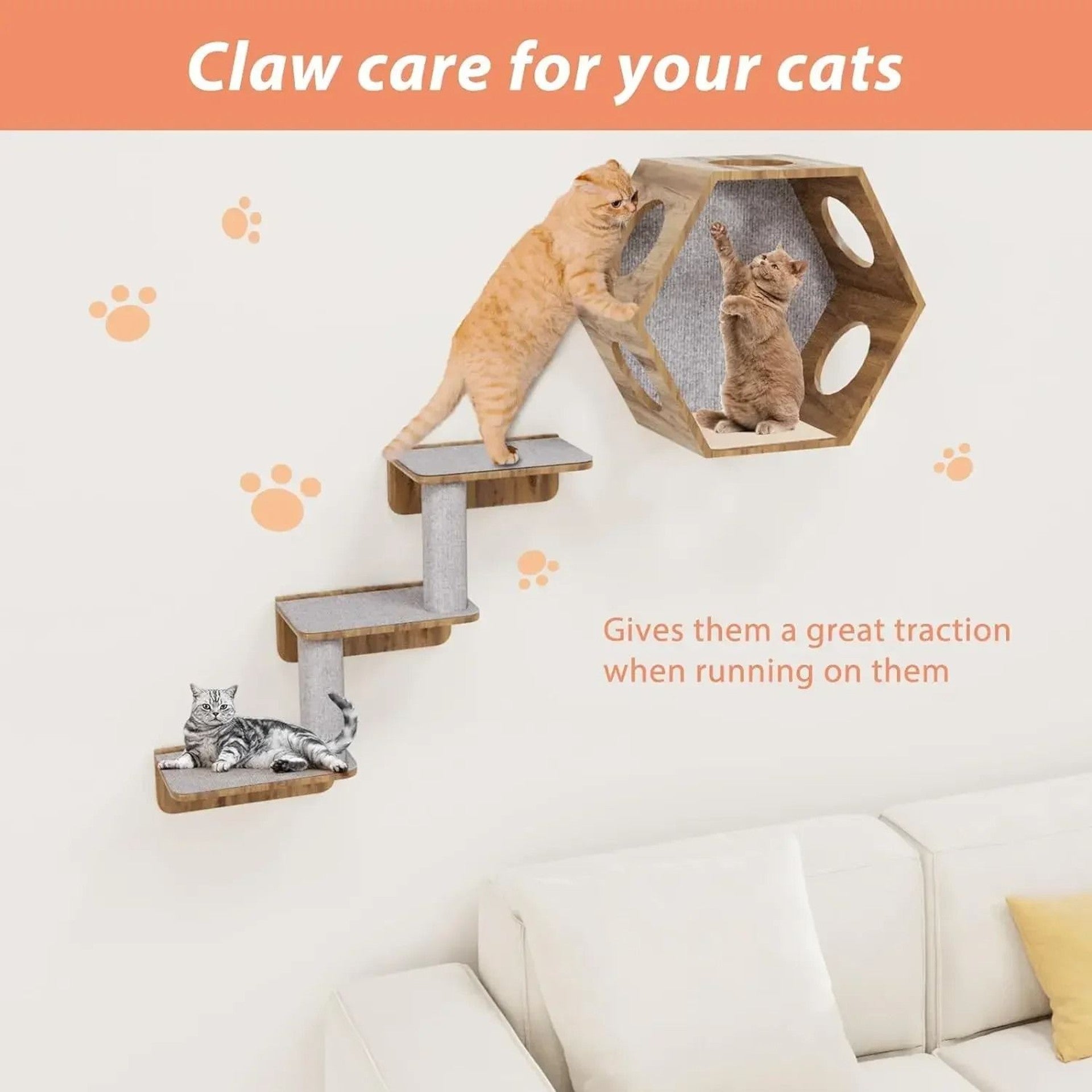Kitty Shieldz™ Self Adhesive Cat Scratching Mat