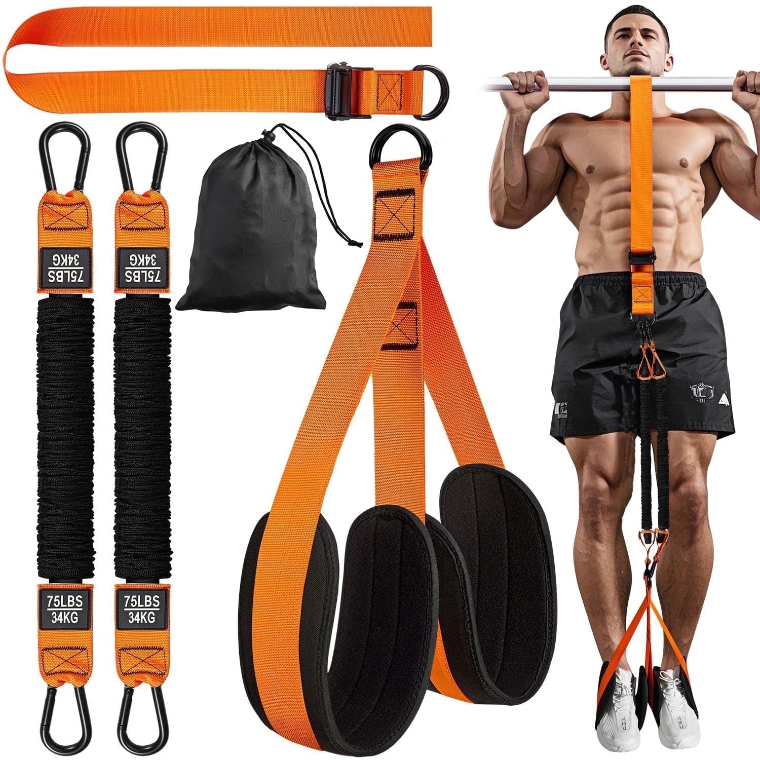 Musculum Pull-Up Bands Set - ORANGE